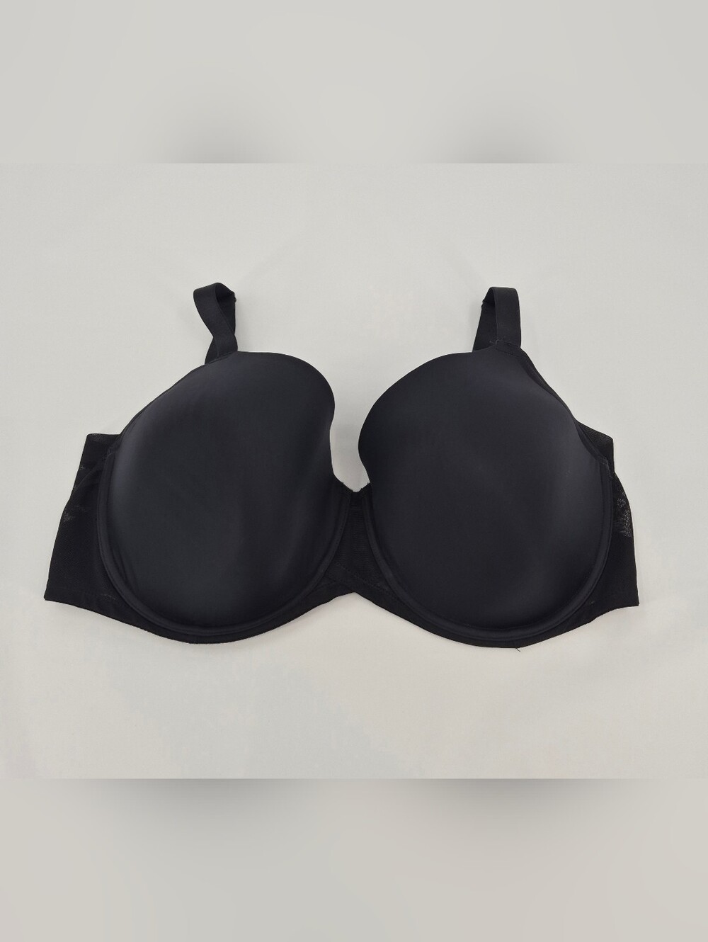 Paramour Women Bra 42DDD Black 245033 T Shirt Underwired Strap